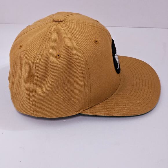 Brixton Mustard Yellow Copper Black Snapback Hat One Size Oceanside Surf Skate - Picture 6 of 11